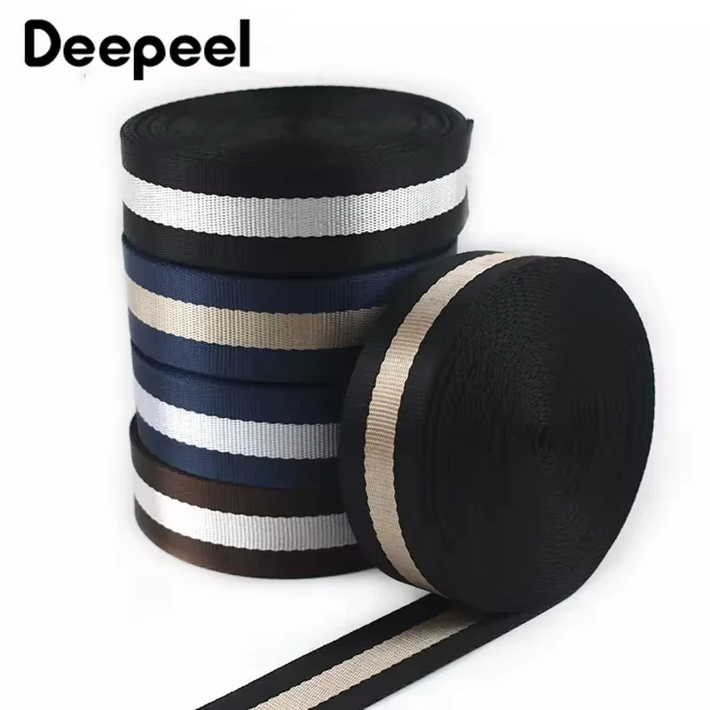 1/2/3Meters Deepeel 38mm Stripe Nylon Webbing 1.4mm Thick Jacquard Ribbon Backpack Strap Tape Binding Bands Sewing Accessories
1/2/3Meters Deepeel 38mm Stripe Nylon Webbing 1.4mm Thick Jacquard Ribbon Backpack Strap Tape Binding Bands Sewing Accessories