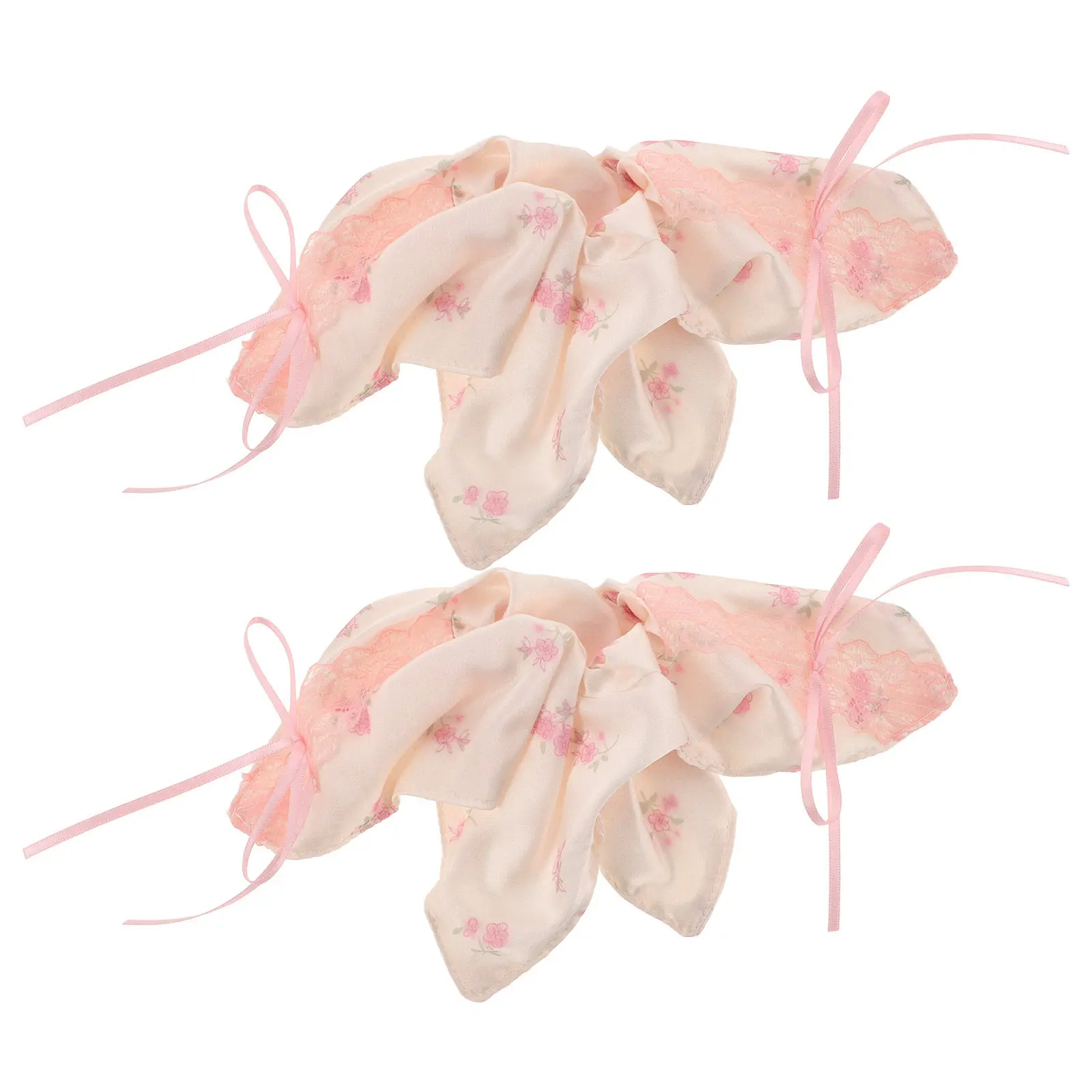 2Pcs Pink Sweet Lace Floral Faux Silk Scrunchies Satin Hair Ties for Women Soft Stretchy Hair Accessories Wedding Party
2Pcs Pink Sweet Lace Floral Faux Silk Scrunchies Satin Hair Ties for Women Soft Stretchy Hair Accessories Wedding Party