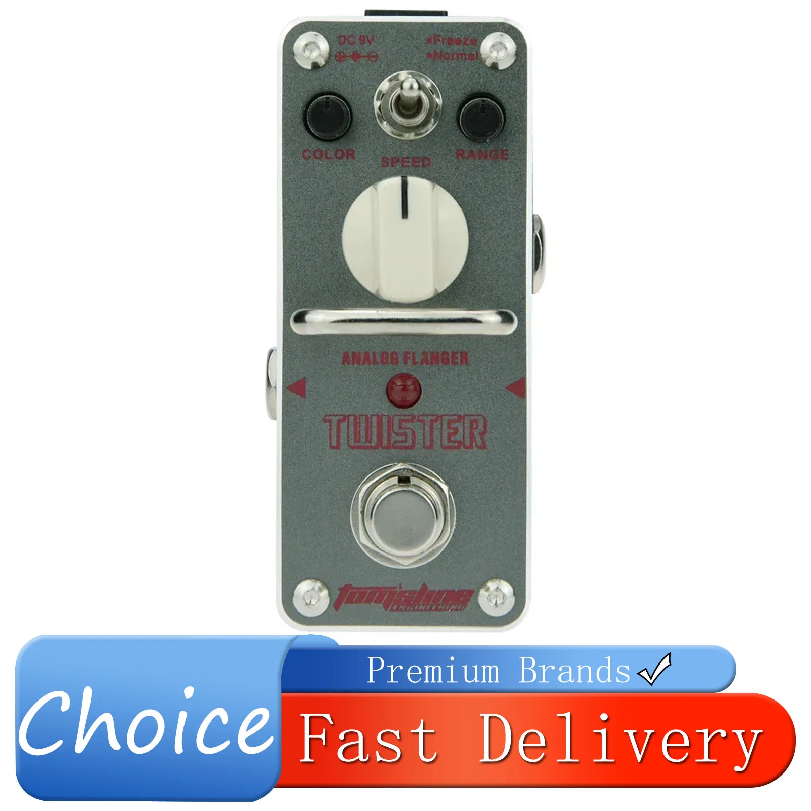 AROMA Twister педаль эффектов для электрогитары аналоговый флэнжер аналоговый эффект True Bypass педаль аксессуары и детали для электрогитары
AROMA Twister педаль эффектов для электрогитары аналоговый флэнжер аналоговый эффект True Bypass педаль аксессуары и детали для электрогитары