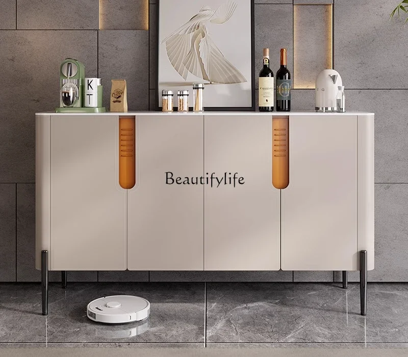 FG10Saddle leather Modern minimalist storage against the wall Middle antique solid wood porch High foot tea cabinet
FG10Saddle leather Modern minimalist storage against the wall Middle antique solid wood porch High foot tea cabinet