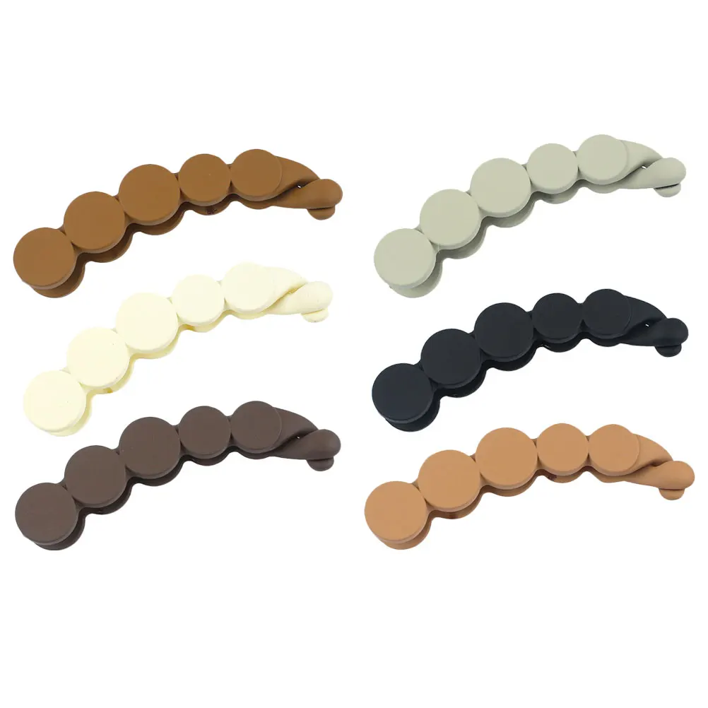 6pcs Banana Hair Clips Large Jaw Claw Decorative Styling Tool for Thick Long Hair Accessories Women Bath Colorful
6pcs Banana Hair Clips Large Jaw Claw Decorative Styling Tool for Thick Long Hair Accessories Women Bath Colorful