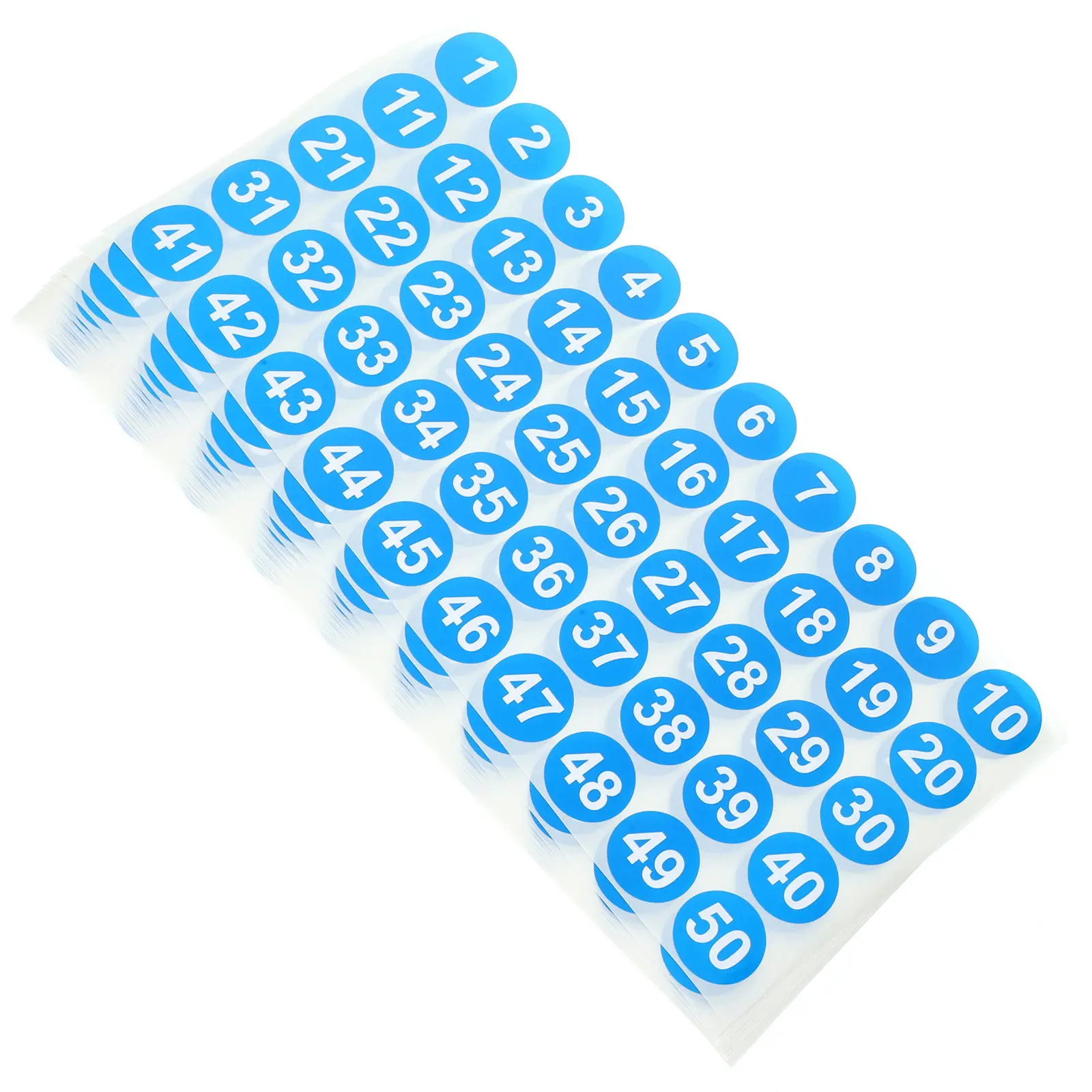 20 Sheets Self-Adhesive Number Stickers 1-50 for Office Classroom Home Organization Classification Labels Round Digital Sticker
20 Sheets Self-Adhesive Number Stickers 1-50 for Office Classroom Home Organization Classification Labels Round Digital Sticker