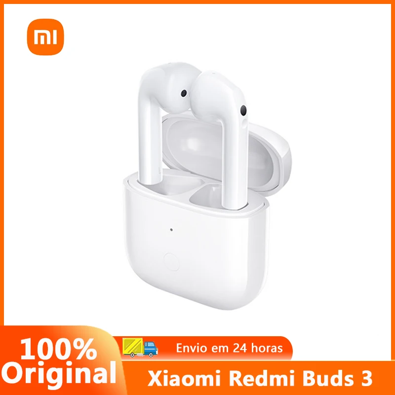 Original Xiaomi Redmi Buds 3 TWS Wireless Sports Earphones Waterproof Noise cancelling Microphone Stereo Sound Quality
Original Xiaomi Redmi Buds 3 TWS Wireless Sports Earphones Waterproof Noise cancelling Microphone Stereo Sound Quality