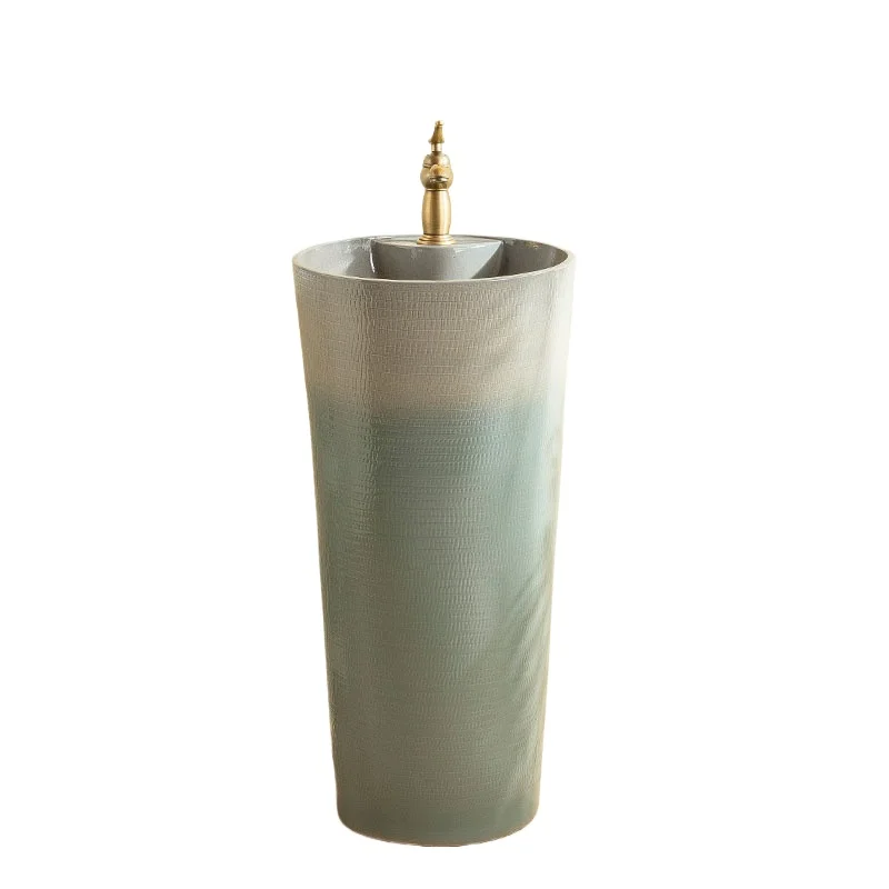 Column integrated wash basin art small apartment column basin outdoor yard wash basin column washbasin
Column integrated wash basin art small apartment column basin outdoor yard wash basin column washbasin