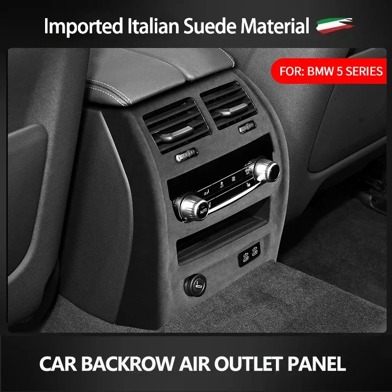 Alcantara Car Rear Seat Air Conditioner Outlet Decorative Frame Cover For BMW 5 Series G30 G31 G38 2020 2021 2022 2023 2024
Alcantara Car Rear Seat Air Conditioner Outlet Decorative Frame Cover For BMW 5 Series G30 G31 G38 2020 2021 2022 2023 2024