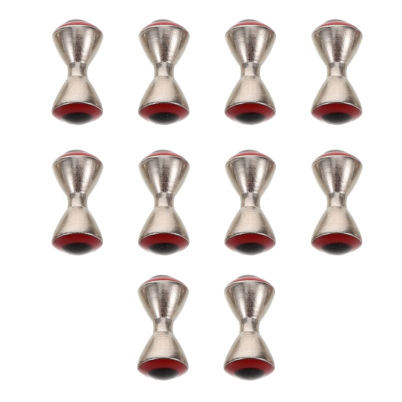 10 Pcs Fly Tying Materials Dumbbell Eyes Beads Bait Shape Accessories Zinc Alloy Fishing Lure Metal Copper Smooth Edges
10 Pcs Fly Tying Materials Dumbbell Eyes Beads Bait Shape Accessories Zinc Alloy Fishing Lure Metal Copper Smooth Edges