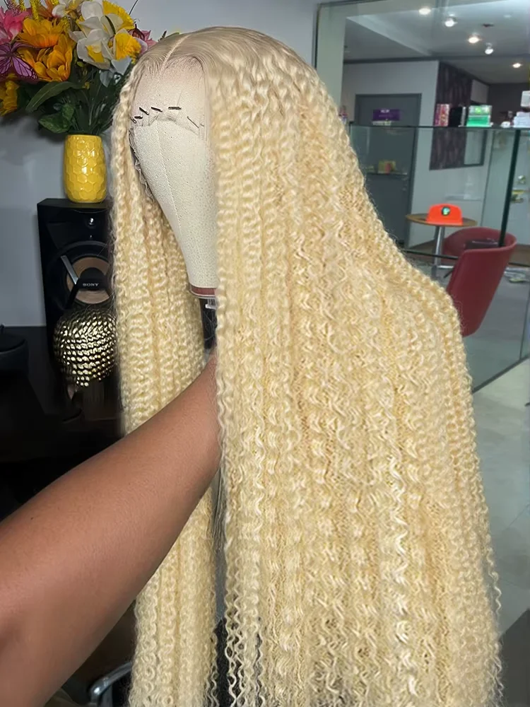 Smilegirl 613 Blonde HD Lace Front Curly Wig 13x6 Deep Wave Lace Frontal Wigs Human Hair Pre Plucked Brazilian Human Hair Wig for Women
Smilegirl 613 Blonde HD Lace Front Curly Wig 13x6 Deep Wave Lace Frontal Wigs Human Hair Pre Plucked Brazilian Human Hair Wig for Women