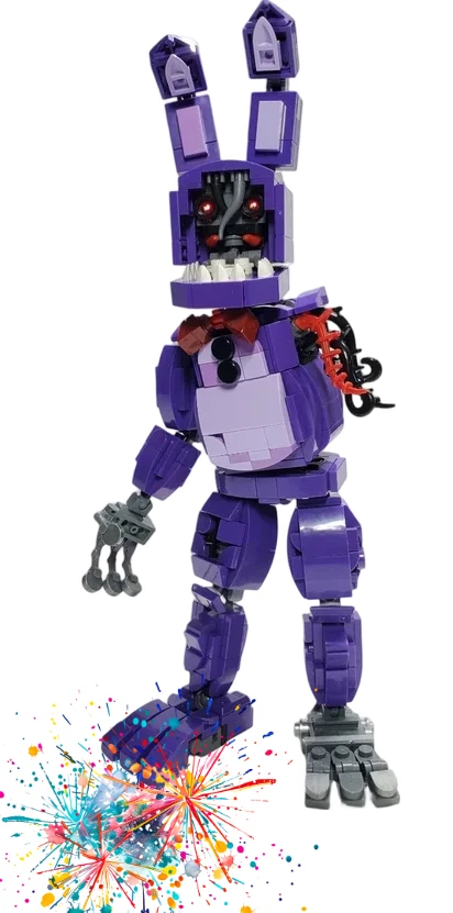 Building blocks set Withered Bonnie figurines accessory decoration adults bricks Decoration Christmas gift
Building blocks set Withered Bonnie figurines accessory decoration adults bricks Decoration Christmas gift