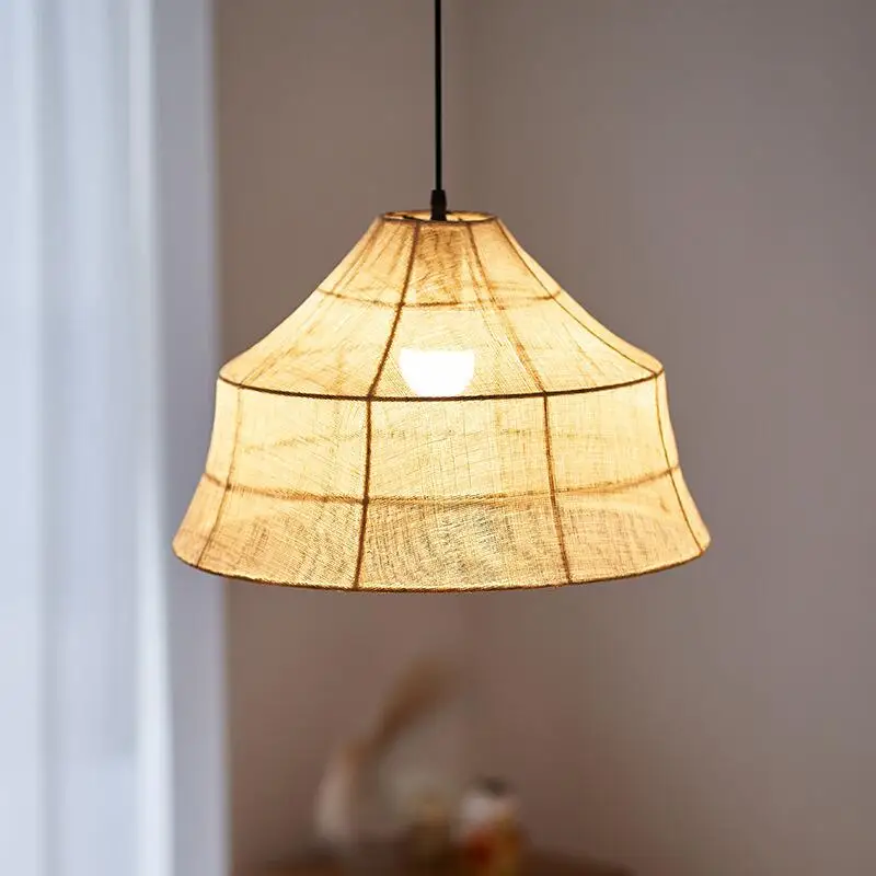 Japanese Vintage Fabric Linen Pendant Light Decor Restaurant Hotel Bathroom Light Teahouse Homestay Wabi-sabi Dining Lighting
Japanese Vintage Fabric Linen Pendant Light Decor Restaurant Hotel Bathroom Light Teahouse Homestay Wabi-sabi Dining Lighting