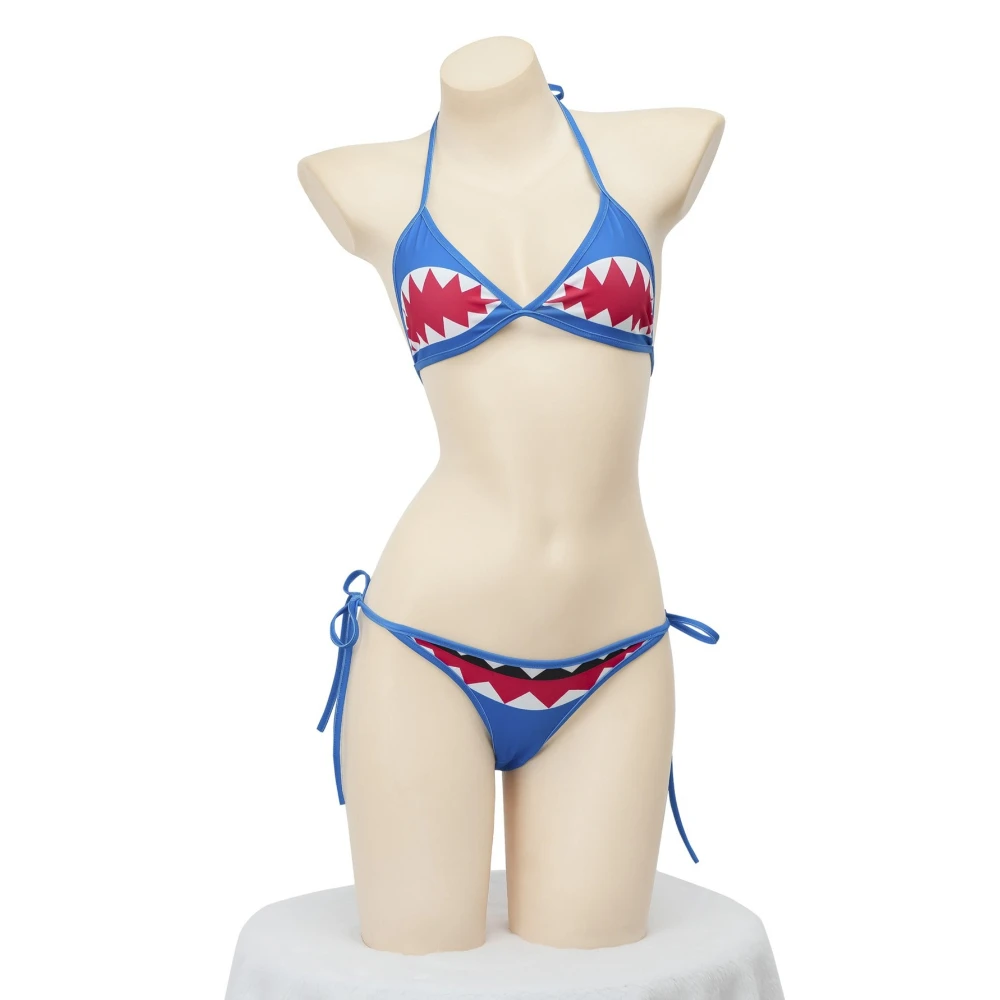 Cute Shark Pool Parry Anime Comics Girl Bikini Swimsuit Cosplay Costume Role Play Sexy Backless Outfit Women Underwear Swimwear
Cute Shark Pool Parry Anime Comics Girl Bikini Swimsuit Cosplay Costume Role Play Sexy Backless Outfit Women Underwear Swimwear