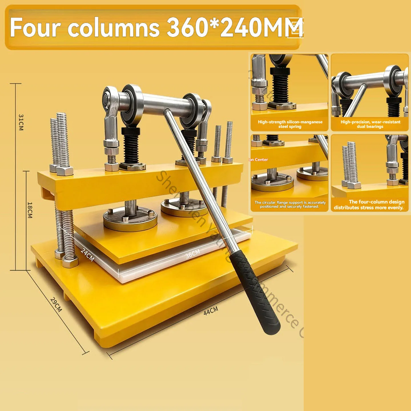 New Fabric Leather Cutter Press Machine 240X360MM Die-cutting Machine, Small Press Machine Knife Die Punching Machine
New Fabric Leather Cutter Press Machine 240X360MM Die-cutting Machine, Small Press Machine Knife Die Punching Machine
