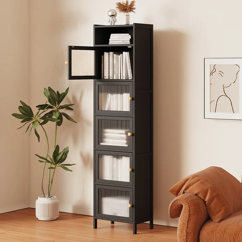 Narrow crevice bookcase space saving simple multi-layer with door dustproof bookshelf floor storage cabinet household locker
Narrow crevice bookcase space saving simple multi-layer with door dustproof bookshelf floor storage cabinet household locker