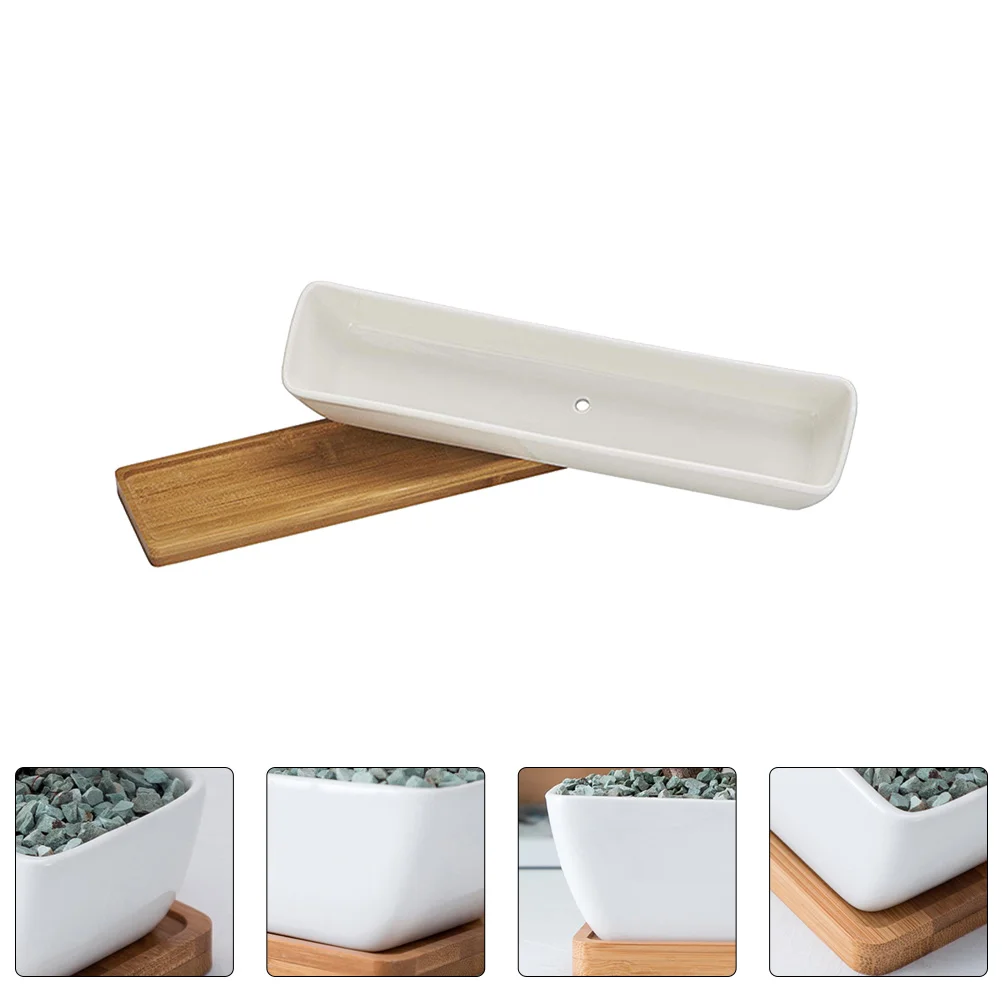 Long Rectangular Flower Pot Ceramic Planter Durable Eco Friendly Desk Bedroom Kitchen Gift
Long Rectangular Flower Pot Ceramic Planter Durable Eco Friendly Desk Bedroom Kitchen Gift
