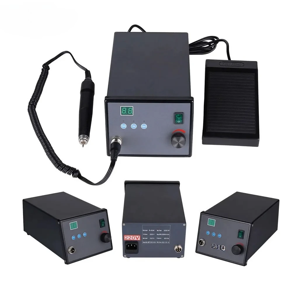 Dental Lab Brushless Electric Polishing Grinding Machine - 50000RPM High Speed Motor
Dental Lab Brushless Electric Polishing Grinding Machine - 50000RPM High Speed Motor
