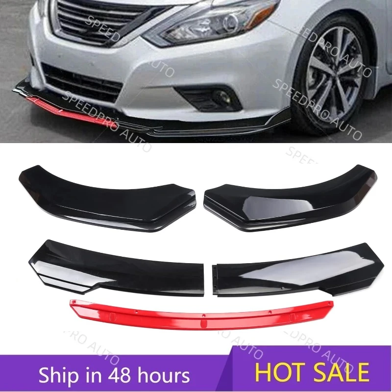 For N-issan Altima 2016-2018 Car Front Bumper Lip Spoiler Lower Splitter Auto Diffuser Trim Scratch Protector Body Kit Black
For N-issan Altima 2016-2018 Car Front Bumper Lip Spoiler Lower Splitter Auto Diffuser Trim Scratch Protector Body Kit Black