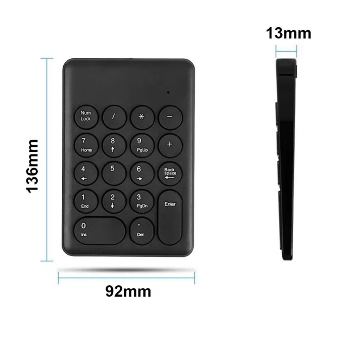 # 683B Новая беспроводная цифровая клавиатура 2,4G USB 18-клавишная мини-цифровая клавиатура A (черная)
# 683B Новая беспроводная цифровая клавиатура 2,4G USB 18-клавишная мини-цифровая клавиатура A (черная)