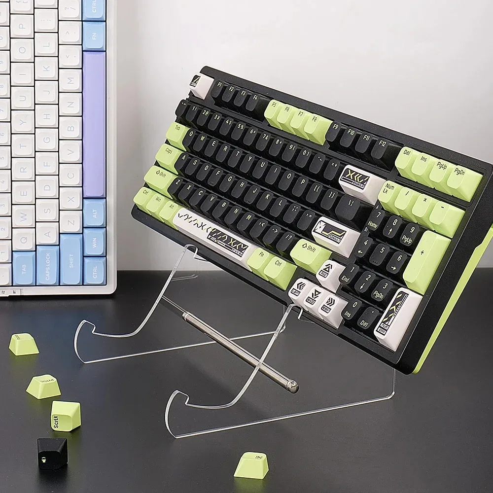 Ergonomic Transparent Keyboard Stand Acrylic Multi Tier Holder for Mechanical Keyboard Gaming Office Creative Space Display
Ergonomic Transparent Keyboard Stand Acrylic Multi Tier Holder for Mechanical Keyboard Gaming Office Creative Space Display