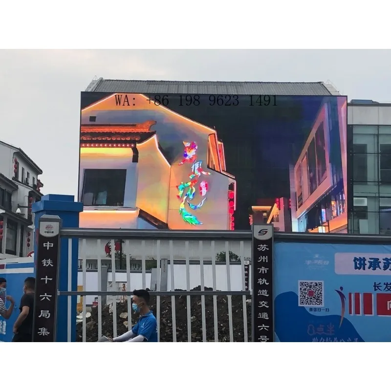 P4 Outdoor LED Display Panel IP65 Waterproof High Brightness Fixed Full Color Screen for Outdoor Digital Signage Advertising
P4 Outdoor LED Display Panel IP65 Waterproof High Brightness Fixed Full Color Screen for Outdoor Digital Signage Advertising