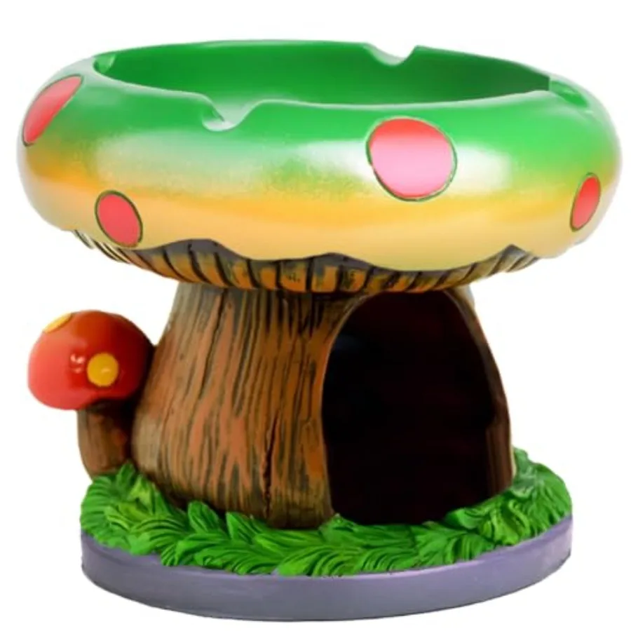 Mega Mushroom Ashtray with Lighter Stash Spot - Cool Ashtrays for Weed Smokers and Bong Users with Smoking Accessories Collecti
Mega Mushroom Ashtray with Lighter Stash Spot - Cool Ashtrays for Weed Smokers and Bong Users with Smoking Accessories Collecti