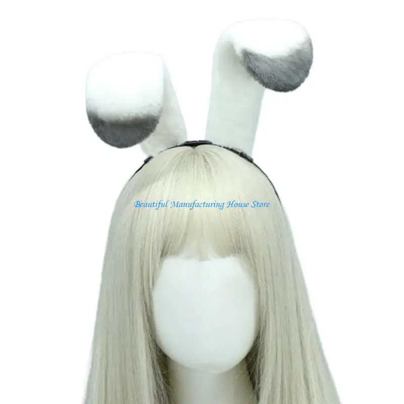 E56A Rabbits Ear Headbands Handmade Hairband for Role Play Enthusiasts Photography
E56A Rabbits Ear Headbands Handmade Hairband for Role Play Enthusiasts Photography