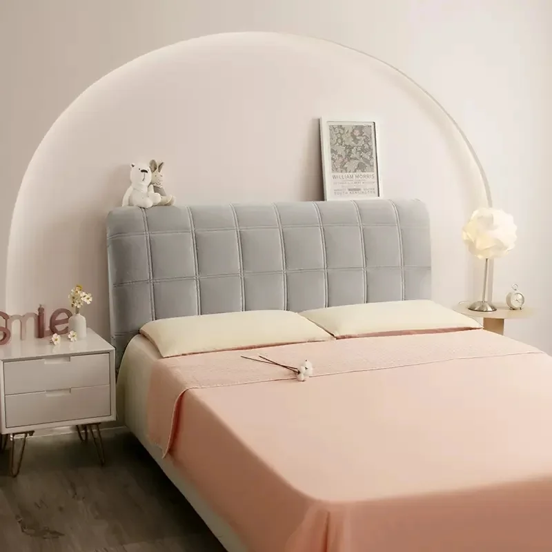Solid Color All-inclusive Soft Plush Quilted Head Board Cover Winter Thicken Velvet Headboard Cover Back Dust Protector Cover
Solid Color All-inclusive Soft Plush Quilted Head Board Cover Winter Thicken Velvet Headboard Cover Back Dust Protector Cover