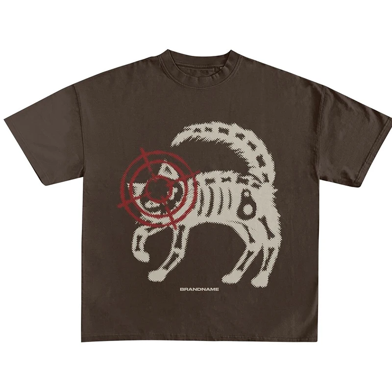 Retro Printed Men's Women's High Street Mechanical Cat Trendy Brand Loose All-Match Streetwear Couple Short Sleeved Y2K T-shirts
Retro Printed Men's Women's High Street Mechanical Cat Trendy Brand Loose All-Match Streetwear Couple Short Sleeved Y2K T-shirts