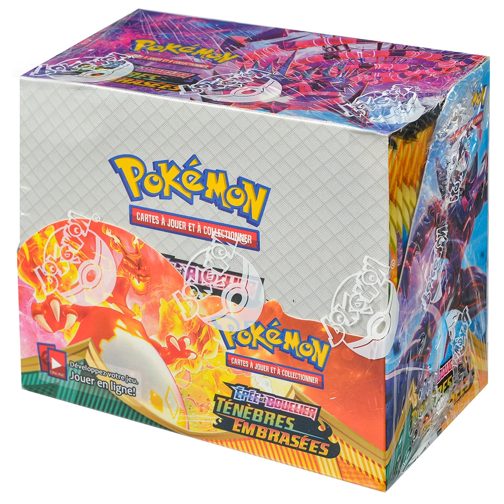 360Pcs French Pokémon TCG: EPEE BOUCLIER TENEBERS EMBRASEES Booster Box Pokemon Cards 36 Pack Box
360Pcs French Pokémon TCG: EPEE BOUCLIER TENEBERS EMBRASEES Booster Box Pokemon Cards 36 Pack Box