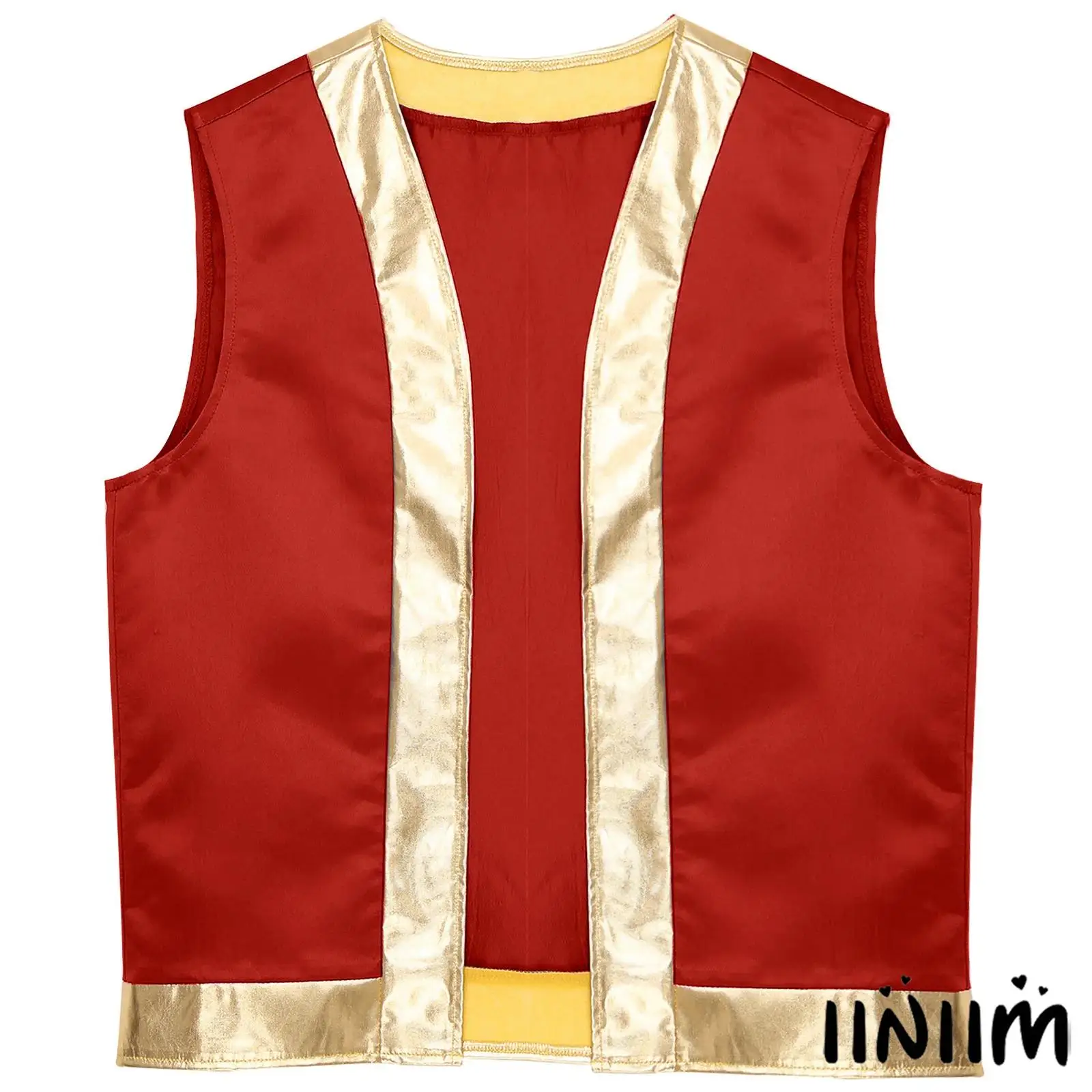 Mens Halloween Carnival Cosplay Vest Prince Costumes Bachelor Party Open Front Waistcoat Jacket Cartoon Captain Role Playing
Mens Halloween Carnival Cosplay Vest Prince Costumes Bachelor Party Open Front Waistcoat Jacket Cartoon Captain Role Playing