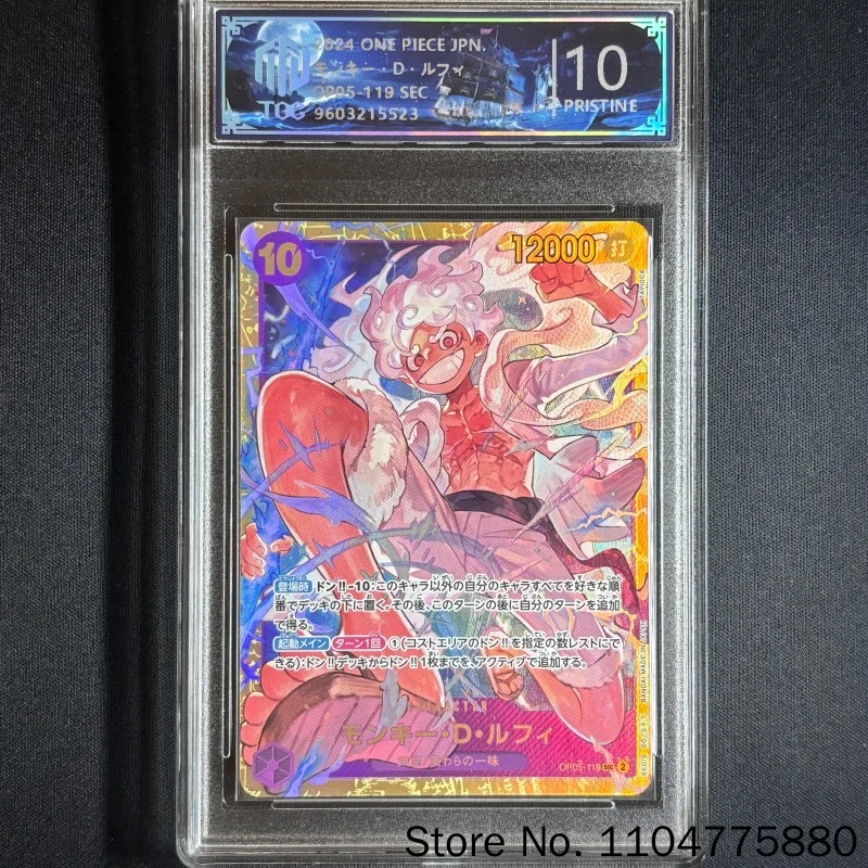 100%Genuine Op Opcg Graded Cards Charlotte Linlin Sengoku Kuzan Borsalino Sakazuki Japanese Version Surprise Collection Gifts
100%Genuine Op Opcg Graded Cards Charlotte Linlin Sengoku Kuzan Borsalino Sakazuki Japanese Version Surprise Collection Gifts