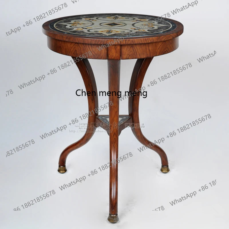 American retro painted glass wood color small round edge a few sofa corners a few lamp stands, coffee table
American retro painted glass wood color small round edge a few sofa corners a few lamp stands, coffee table