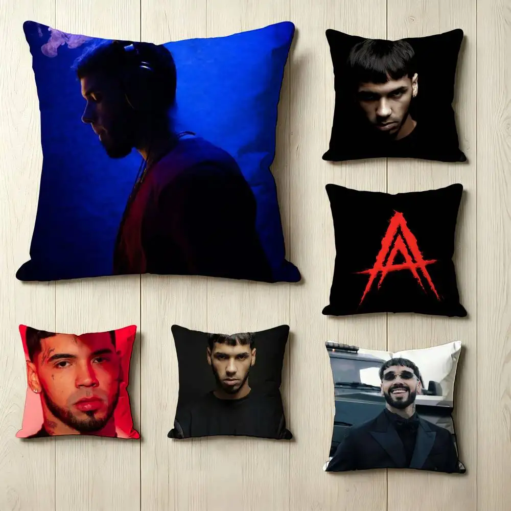 Rapper and Songwriter A-Anuel AA Square Double-Sided printed Pillow Case Bedroom Bedside Pillow Sofa Cushion Cover
Rapper and Songwriter A-Anuel AA Square Double-Sided printed Pillow Case Bedroom Bedside Pillow Sofa Cushion Cover