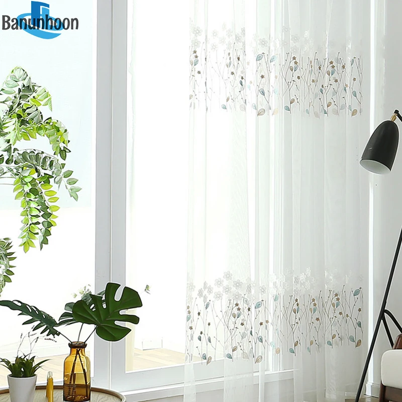 Korean Curtains Embroidered Flower Tulle For Bedroom Window Sheer Living Room The Voile Fabric For Curtain
Korean Curtains Embroidered Flower Tulle For Bedroom Window Sheer Living Room The Voile Fabric For Curtain