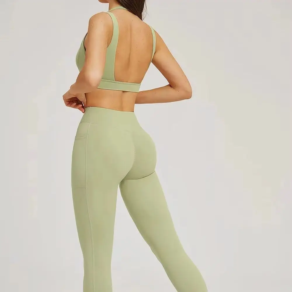 Yoga Clothes 2 Piece Women's Tracksuit Athletic Wear Fitness Suit Gym Outfits Workout Push Up Clothes Sports Bra Leggings Suit
Yoga Clothes 2 Piece Women's Tracksuit Athletic Wear Fitness Suit Gym Outfits Workout Push Up Clothes Sports Bra Leggings Suit
