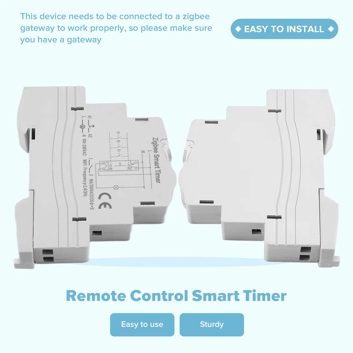 Умный таймер Tuya Smart Life Автоматический выключатель ZigBee Din-рейка 1P Одиночный
Умный таймер Tuya Smart Life Автоматический выключатель ZigBee Din-рейка 1P Одиночный