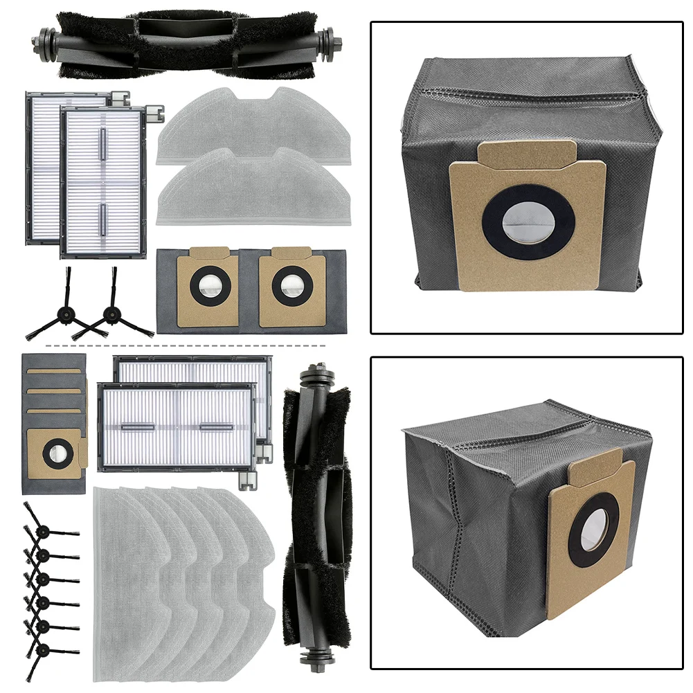 For Eufy X8 Pro Serie SES Robot Vacuum Cleaner Parts Accessories 1 Set Main Side Brushs Filters Mop Cloth Dust Bag Kit
For Eufy X8 Pro Serie SES Robot Vacuum Cleaner Parts Accessories 1 Set Main Side Brushs Filters Mop Cloth Dust Bag Kit