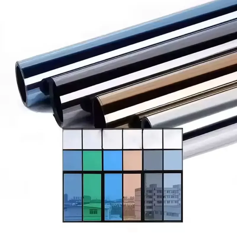 50cmX300cm One Side Silver 99%UV Rejection Sun Heat Control Building Window Film One Way Mirror Reflective Building Glass Film
50cmX300cm One Side Silver 99%UV Rejection Sun Heat Control Building Window Film One Way Mirror Reflective Building Glass Film