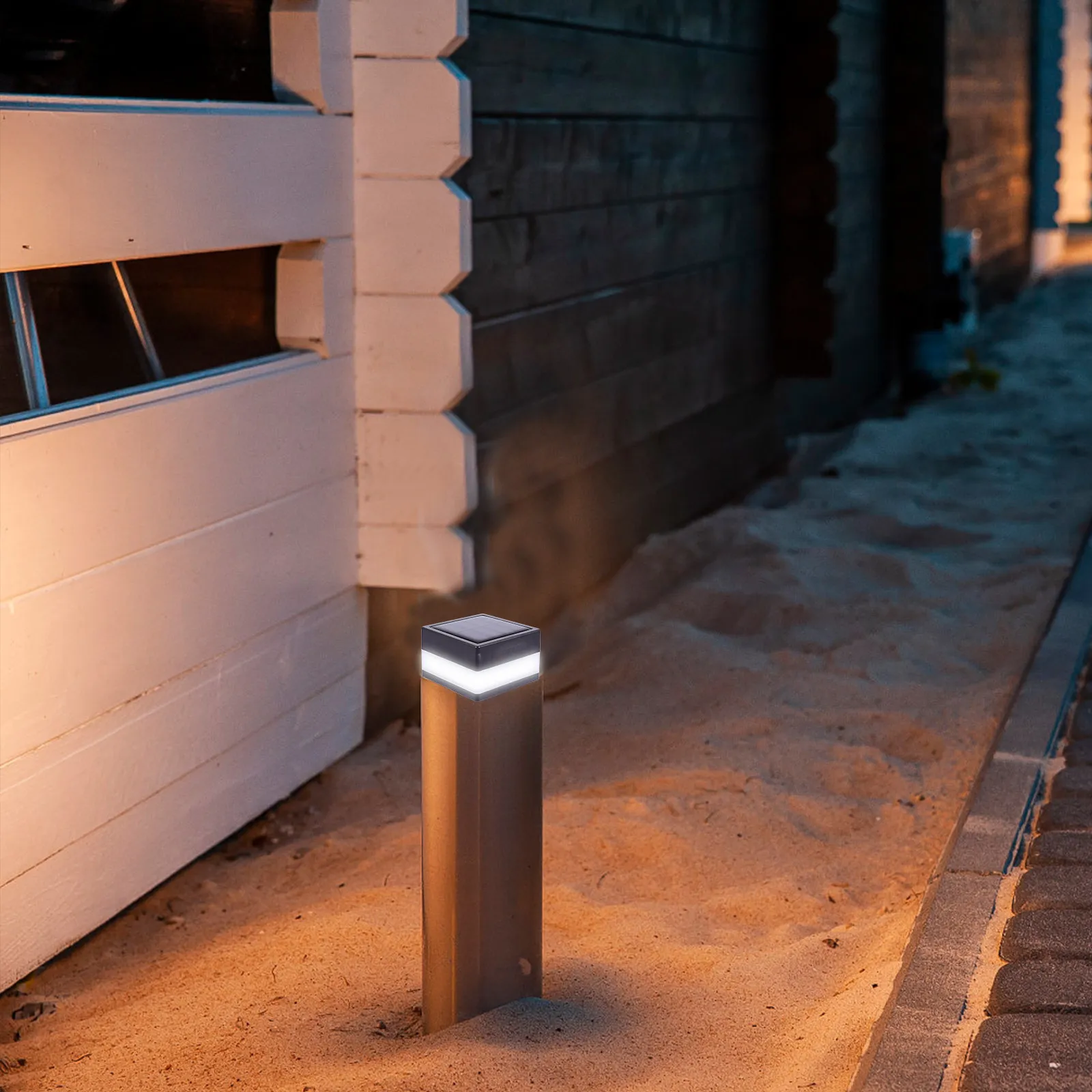 1pc Solar Powered Outdoor Pillar Light Waterproof Garden Lamp For Courtyard Fence Solar Energy Lighting Decor Landscape
1pc Solar Powered Outdoor Pillar Light Waterproof Garden Lamp For Courtyard Fence Solar Energy Lighting Decor Landscape