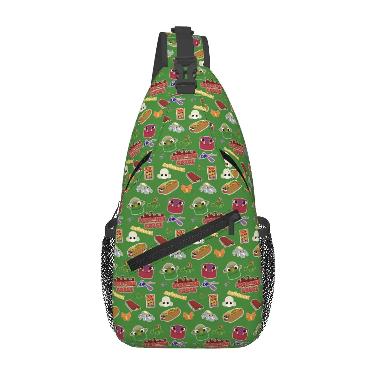 Bugsnax Fan Art Scorched Gorge Bookbag Chest Bag Men Sling Crossbody Backpack Chest Bag Traveling Hiking Daypack Shoulder Bag
Bugsnax Fan Art Scorched Gorge Bookbag Chest Bag Men Sling Crossbody Backpack Chest Bag Traveling Hiking Daypack Shoulder Bag