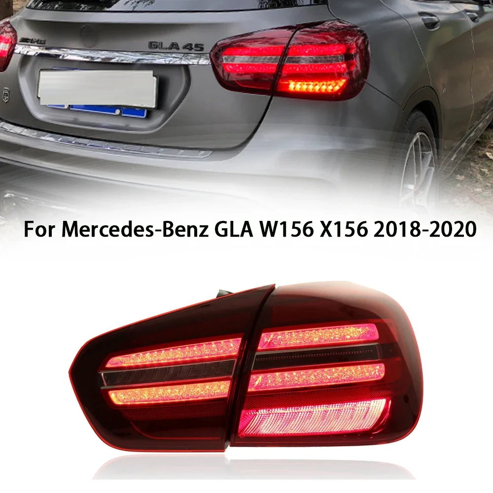 For Mercedes GLA W156 X156 Tail Light 2018-2020 Benz GLA 200 220 260 Taillights DRL Fog Brake Turn Signal Reversing
For Mercedes GLA W156 X156 Tail Light 2018-2020 Benz GLA 200 220 260 Taillights DRL Fog Brake Turn Signal Reversing