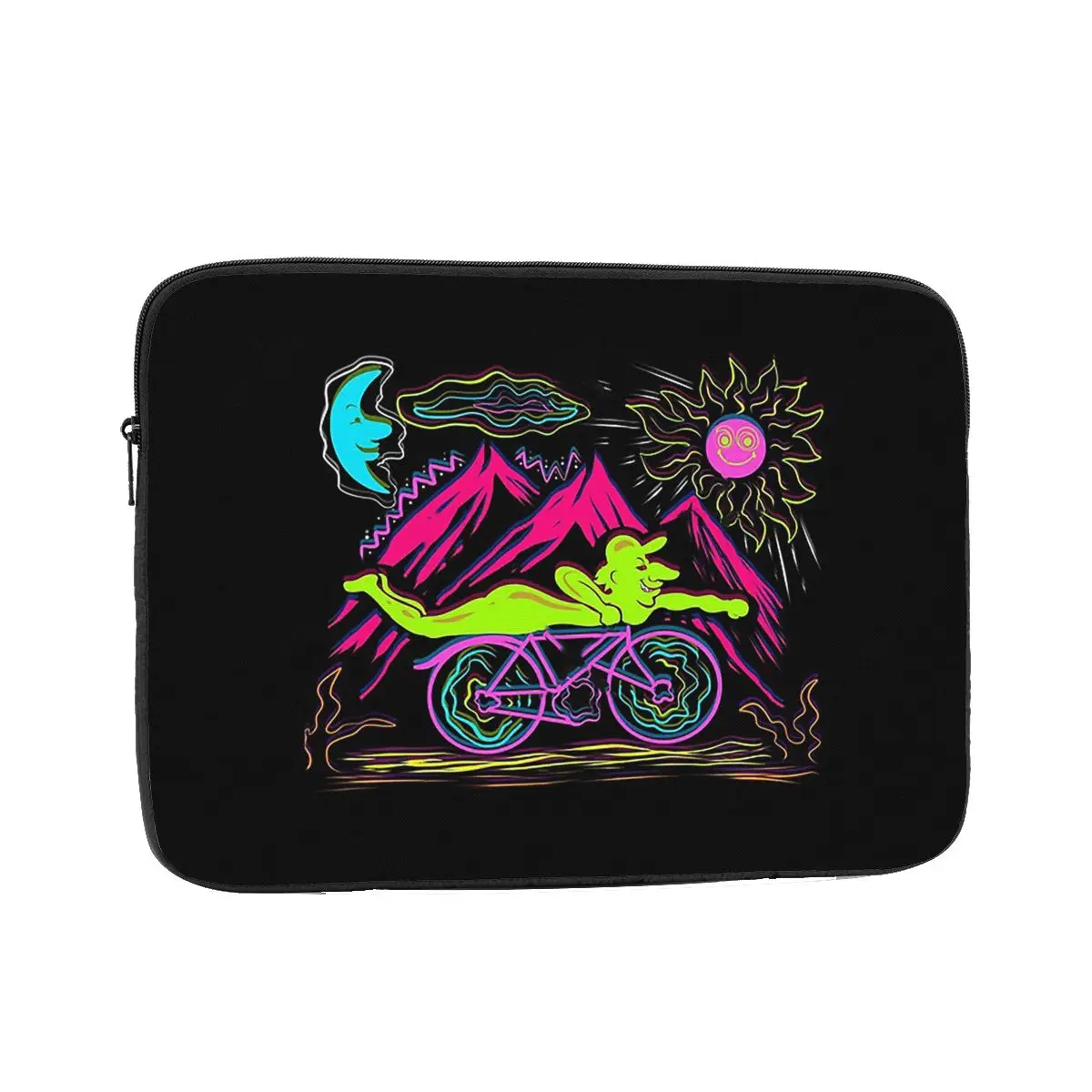 Bicycle Day 1943 LSD Acid Hofmann Trip Hallucinogen Laptop Sleeve Cover Bag Notebook Bag Sleeve Tablet Shockproof Case Bag
Bicycle Day 1943 LSD Acid Hofmann Trip Hallucinogen Laptop Sleeve Cover Bag Notebook Bag Sleeve Tablet Shockproof Case Bag
