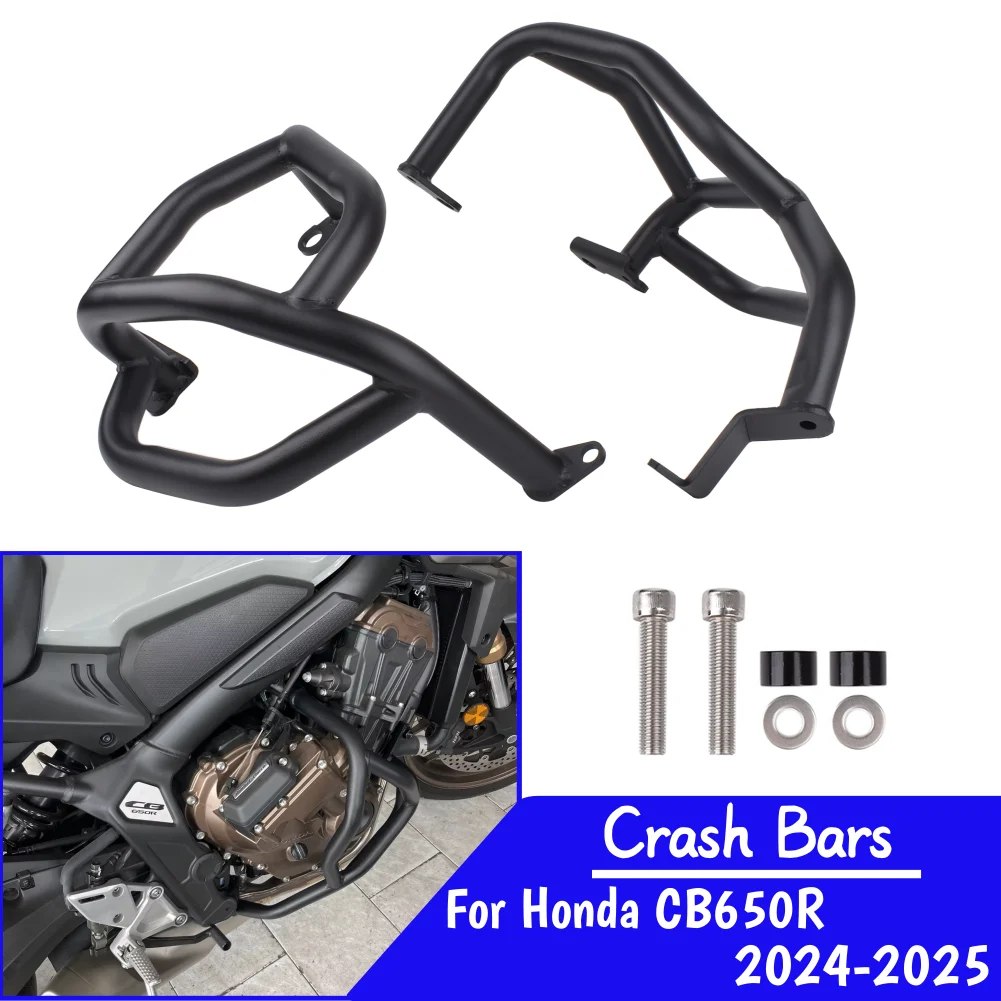 CB650R Crash Bars Frame Bumper For Honda CB 650R 2024 2025 2026 Motorcycle Highway Engine Guard Fairing Protector Accessories
CB650R Crash Bars Frame Bumper For Honda CB 650R 2024 2025 2026 Motorcycle Highway Engine Guard Fairing Protector Accessories