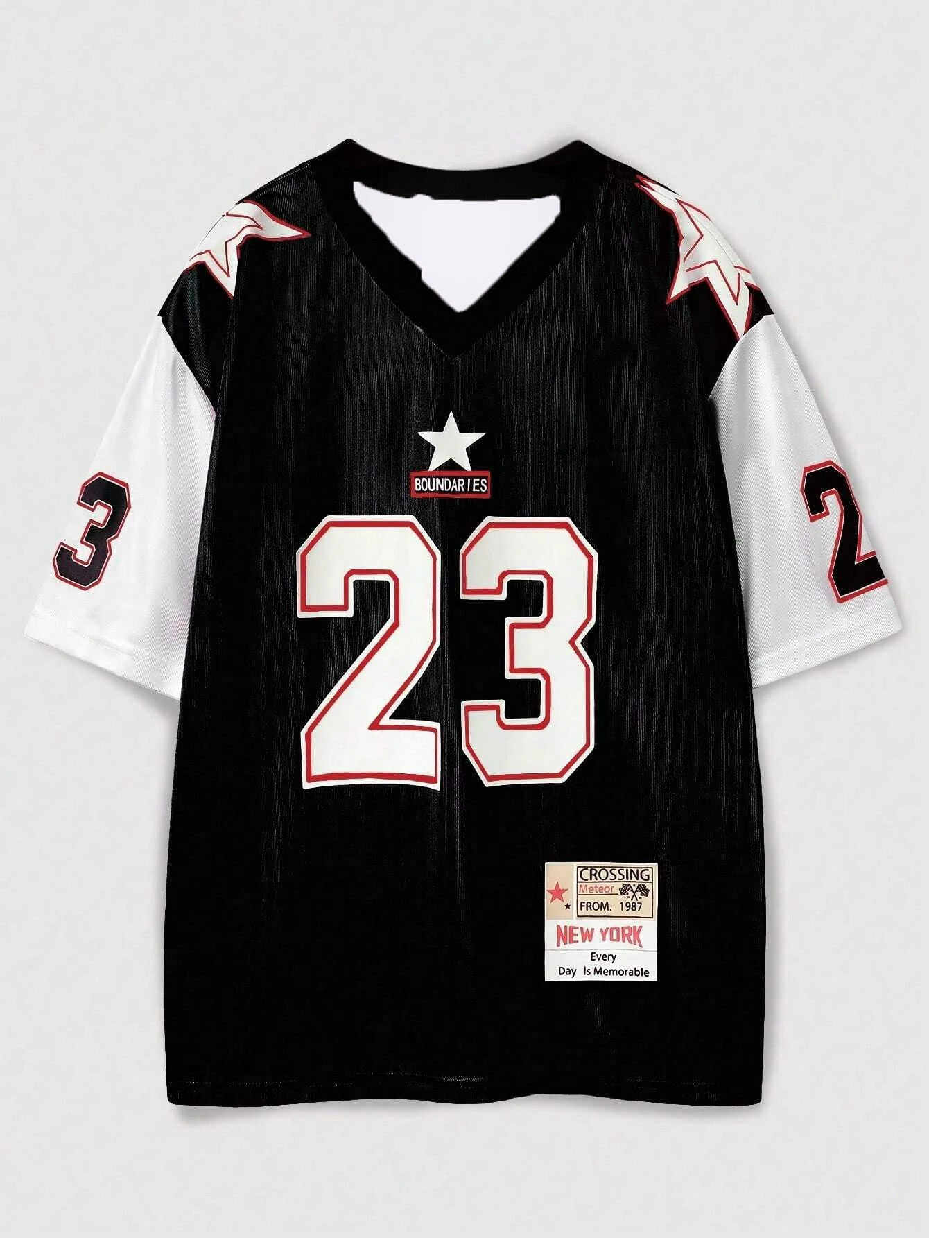 Мужская спортивная футболка с цветными блоками и футбольным джерси, номер 23, баскетбольный трикотаж, модная футболка с короткими рукавами, повседневная футболка унисекс
Мужская спортивная футболка с цветными блоками и футбольным джерси, номер 23, баскетбольный трикотаж, модная футболка с короткими рукавами, повседневная футболка унисекс