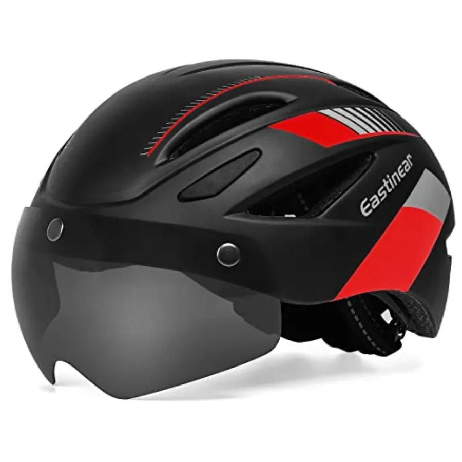 Adults Bike Helmet Magnetic Goggle Cycling Helmet with USB Rechargeable Taillight for Men Women Mountain and Road Bicycle Helme
Adults Bike Helmet Magnetic Goggle Cycling Helmet with USB Rechargeable Taillight for Men Women Mountain and Road Bicycle Helme