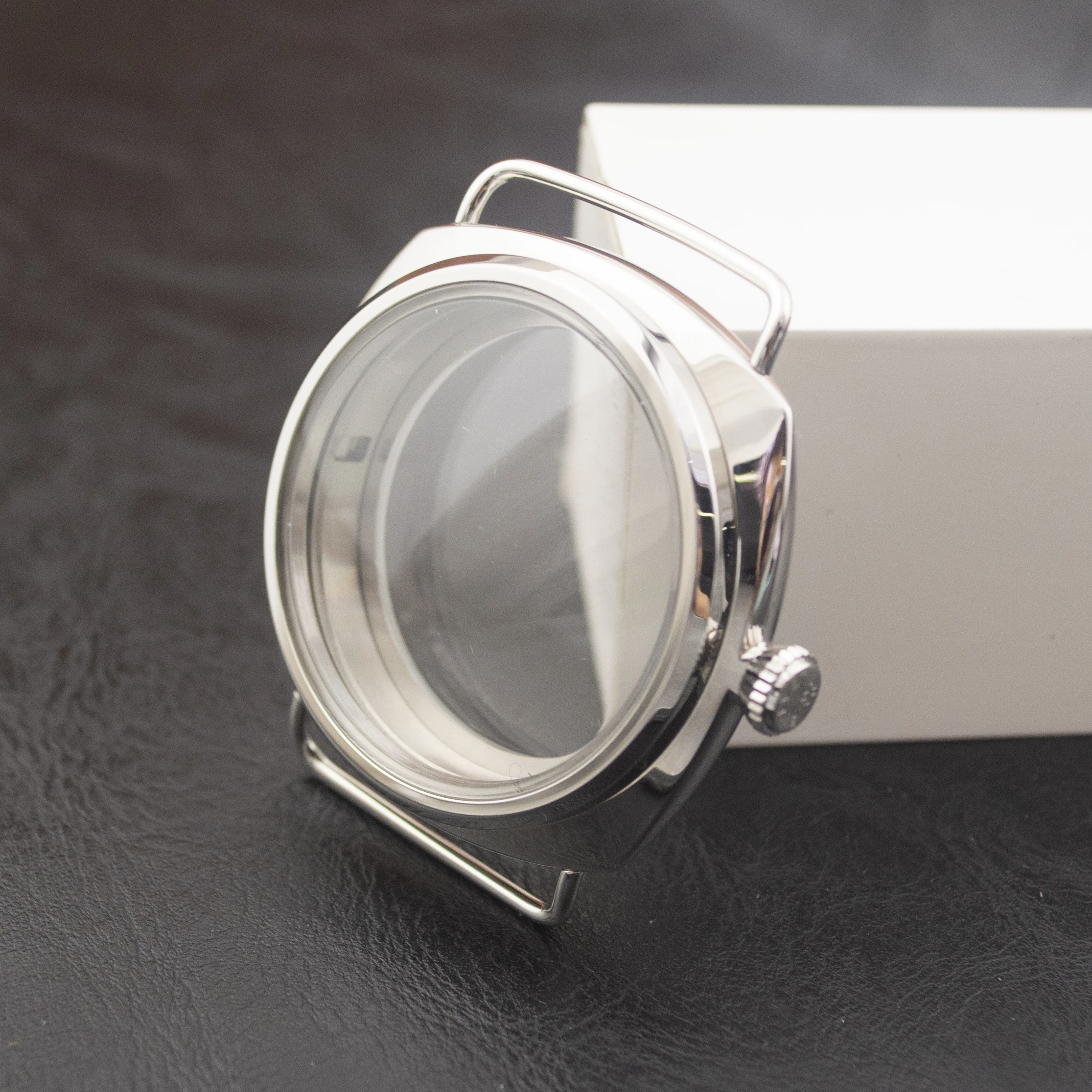 Stainless Steel 47mm Retro Watch Case PAM 3646WL Watch Case 10ATM Waterproof for ETA6497/6498/ST3600 Watch Case
Stainless Steel 47mm Retro Watch Case PAM 3646WL Watch Case 10ATM Waterproof for ETA6497/6498/ST3600 Watch Case