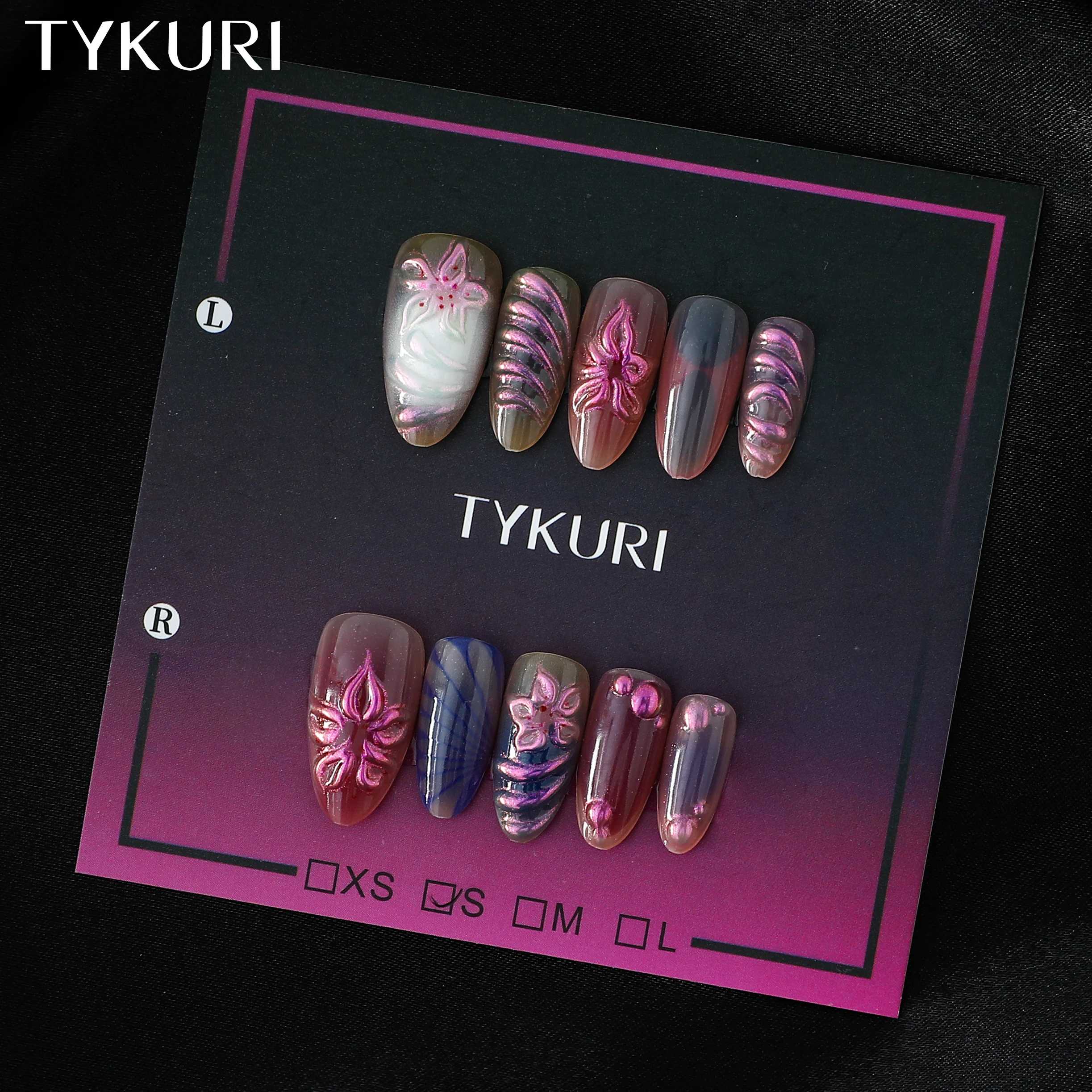 Набор накладных ногтей TYKURI Almond Press On Nails Aurora Rosemary, переливающийся розово-фиолетовый с эффектом мерцания, для женщин, с гелевым клеем-желе.
Набор накладных ногтей TYKURI Almond Press On Nails Aurora Rosemary, переливающийся розово-фиолетовый с эффектом мерцания, для женщин, с гелевым клеем-желе.