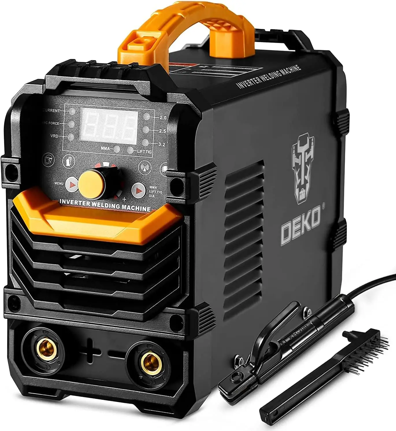 160A ARC/Lift TIG 2-in-1 Welding Machine with Dual Voltage IGBT Inverter for Stainless Steel and Aluminum
160A ARC/Lift TIG 2-in-1 Welding Machine with Dual Voltage IGBT Inverter for Stainless Steel and Aluminum