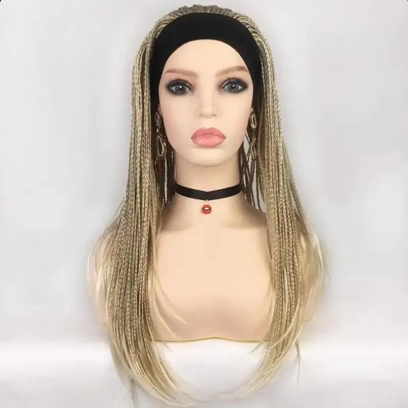 2Color 24"Inch Black & Blonde 3/4 Half Braid Wigs for Women Halloween Daily Wear Cosplay African Dreadlocks
2Color 24"Inch Black & Blonde 3/4 Half Braid Wigs for Women Halloween Daily Wear Cosplay African Dreadlocks