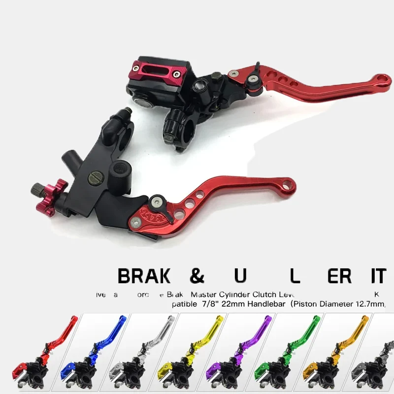 7/8" 12.7mm Motorcyclists Hydraulic Master Cylinder | CNC Brake Clutch Pump Lever Universal for Honda Yamaha Motorcycle Items
7/8" 12.7mm Motorcyclists Hydraulic Master Cylinder | CNC Brake Clutch Pump Lever Universal for Honda Yamaha Motorcycle Items