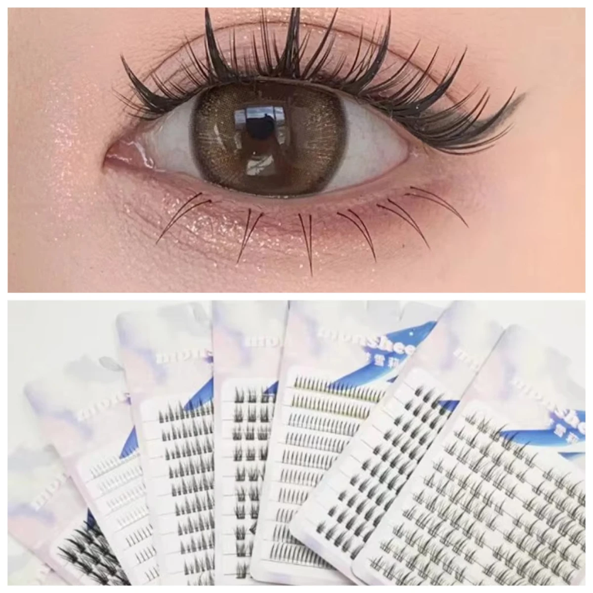 10 Rows Large Capacity False Eyelashes Natural Sunflower Fake Eyelash Extension Glue Free Individual Lashes DIY Makeup Tools
10 Rows Large Capacity False Eyelashes Natural Sunflower Fake Eyelash Extension Glue Free Individual Lashes DIY Makeup Tools