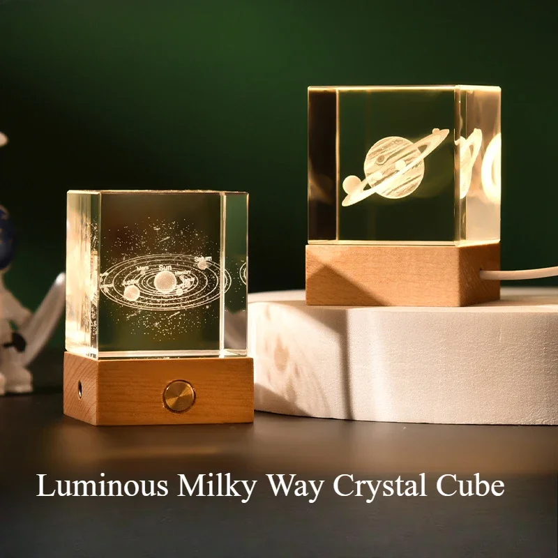 3D Moon Crystal Cube Illuminated Galaxy Globe Earth Glass Cube Light Office Desk Decor Livingroom House Decoration Home Ornament
3D Moon Crystal Cube Illuminated Galaxy Globe Earth Glass Cube Light Office Desk Decor Livingroom House Decoration Home Ornament